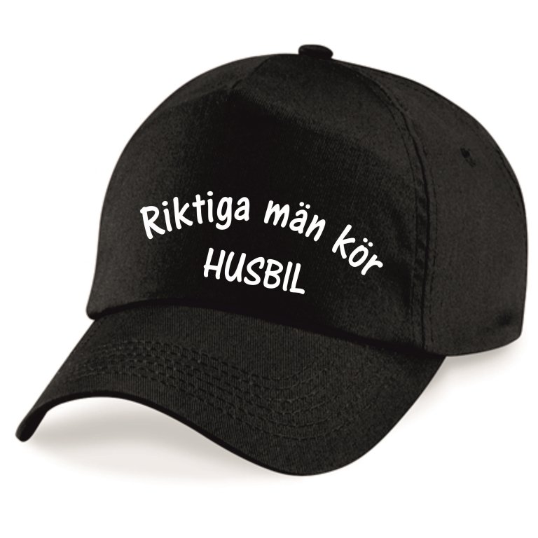 Keps svart Riktiga män kör husbil