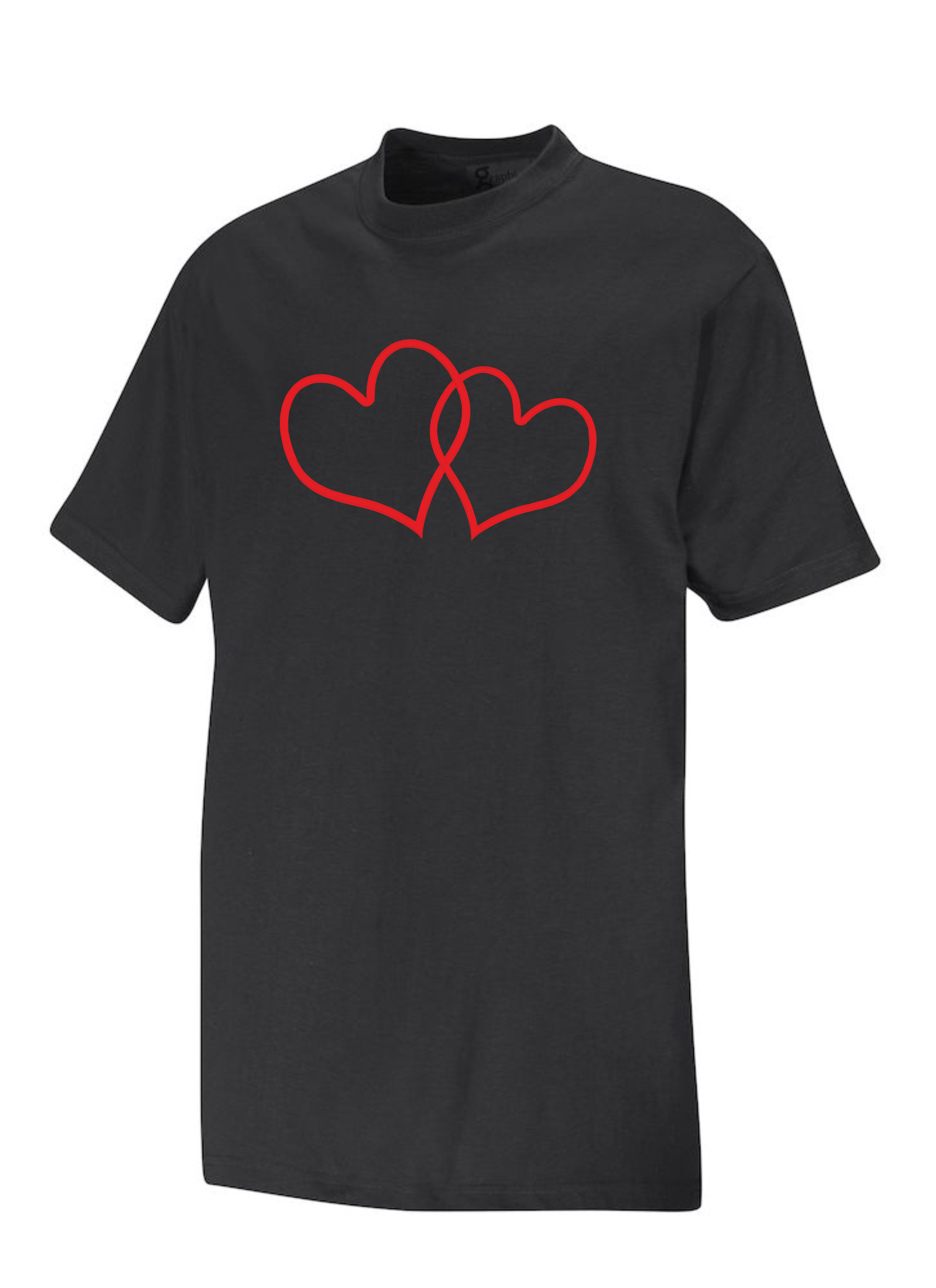 T-Shirt Två Hjärtan 