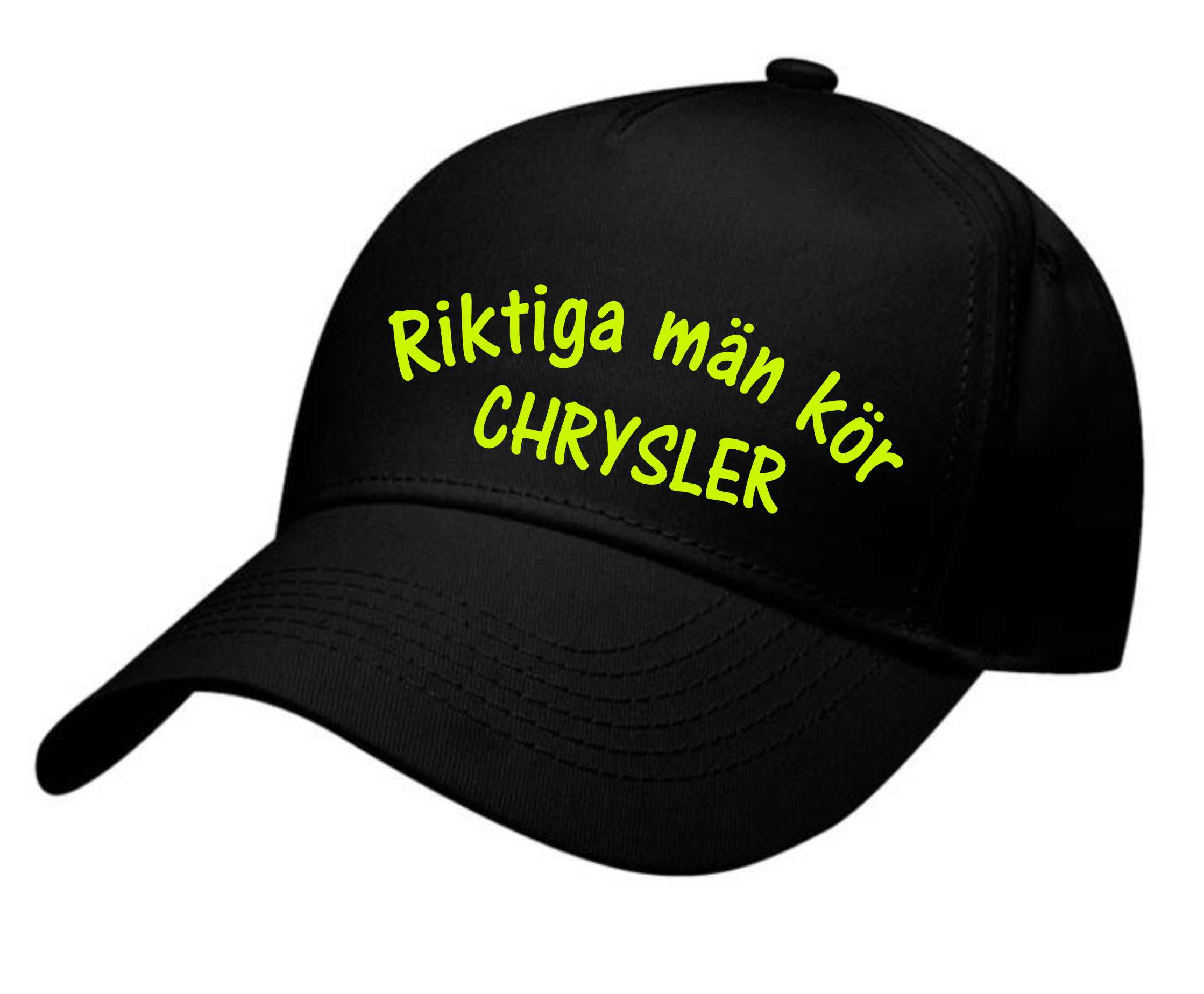 Keps svart Riktiga Män Kör Chrysler