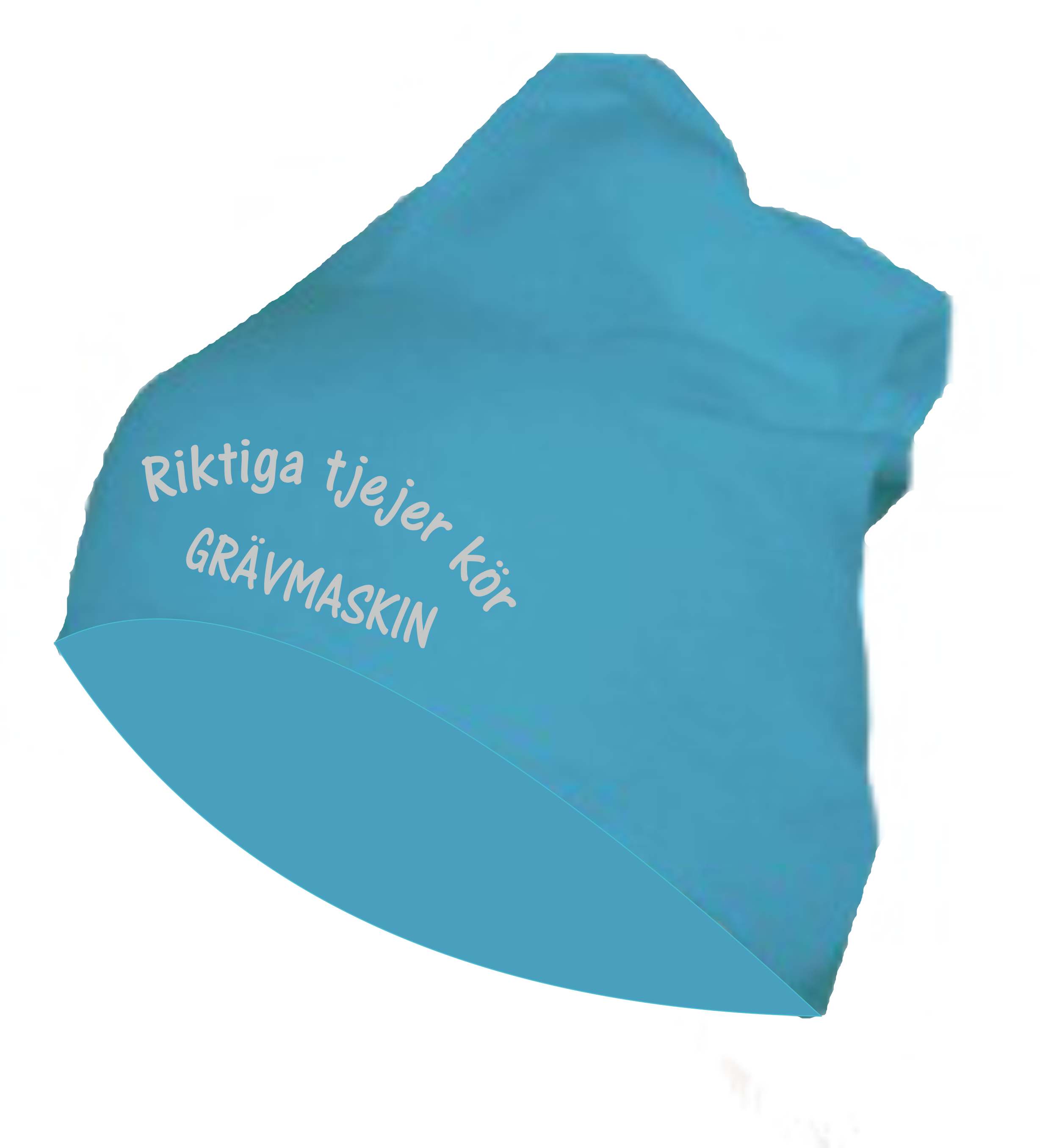 Mössa Riktiga Tjejer Kör Grävmaskin - 3