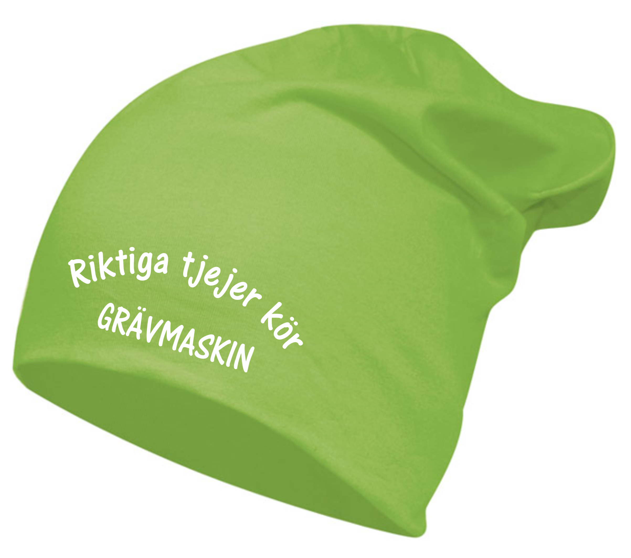 Mössa Riktiga Tjejer Kör Grävmaskin - 7