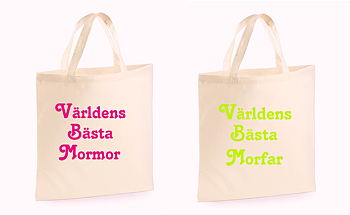 TYGKASSE 2 pack VB Mormor och Morfar 