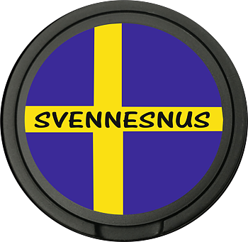Snusdosa för portionssnus med dubbellock  Svennesnus