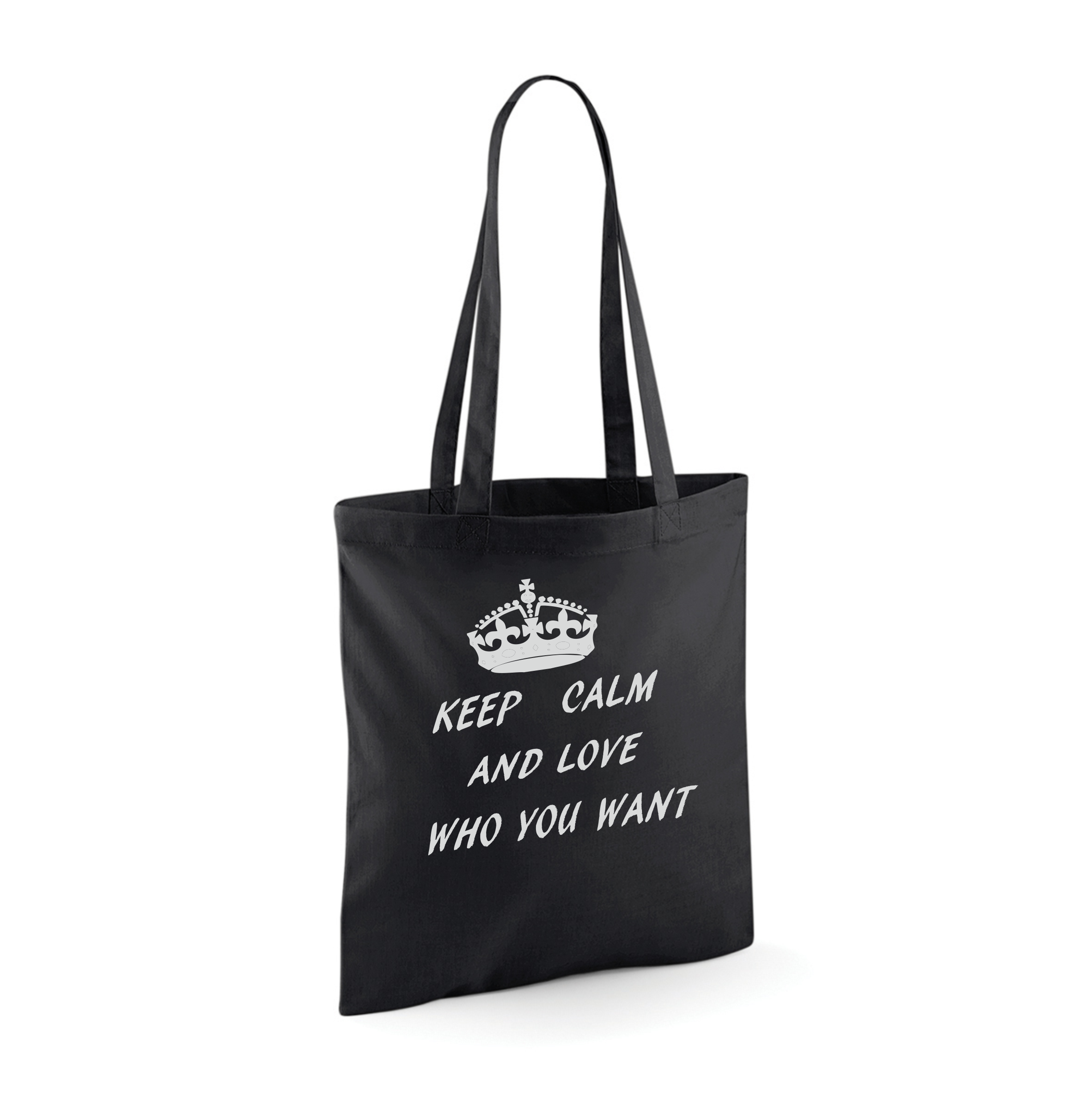 Tygkasse Keep Clam Love Who You Want - 4