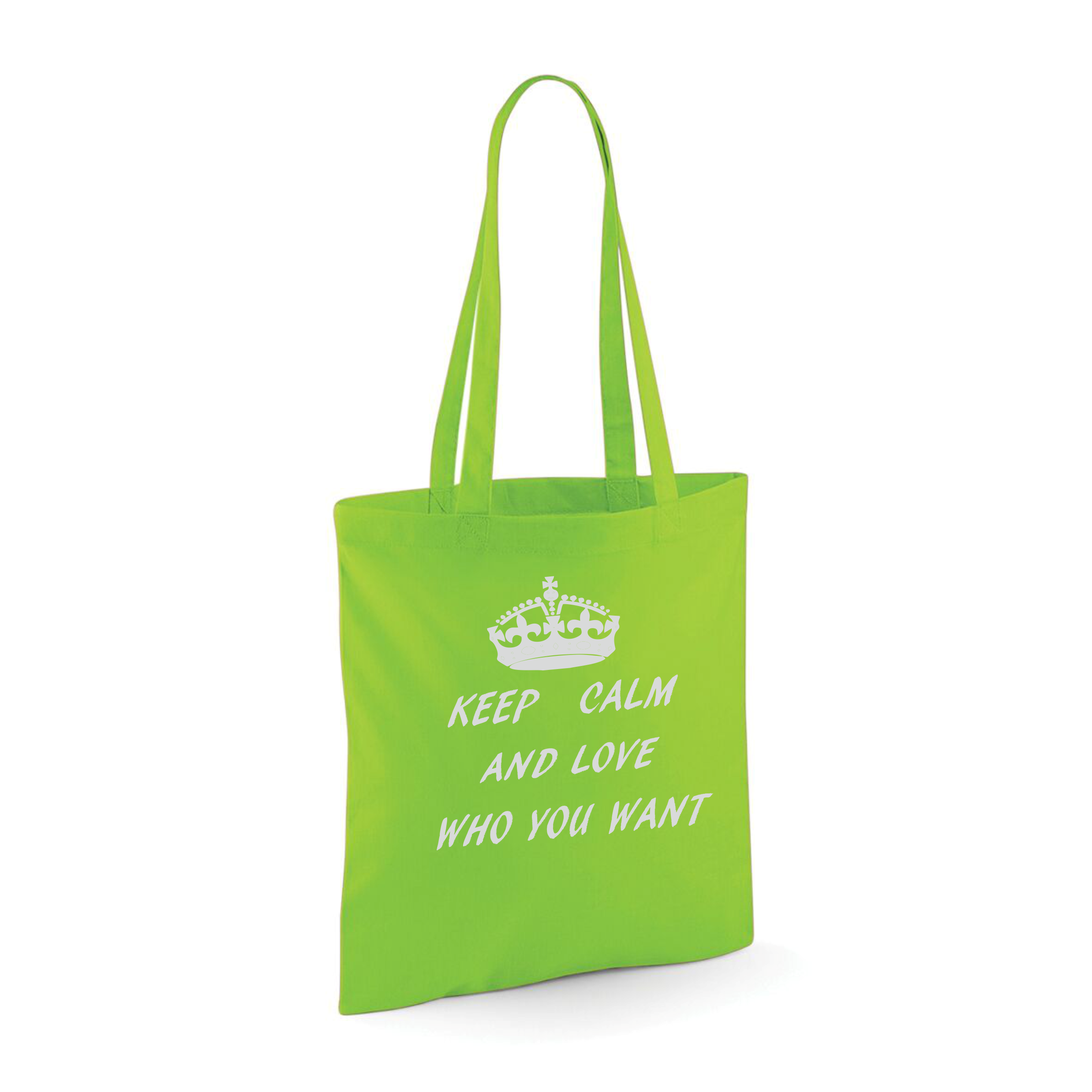 Tygkasse Keep Clam Love Who You Want - 3