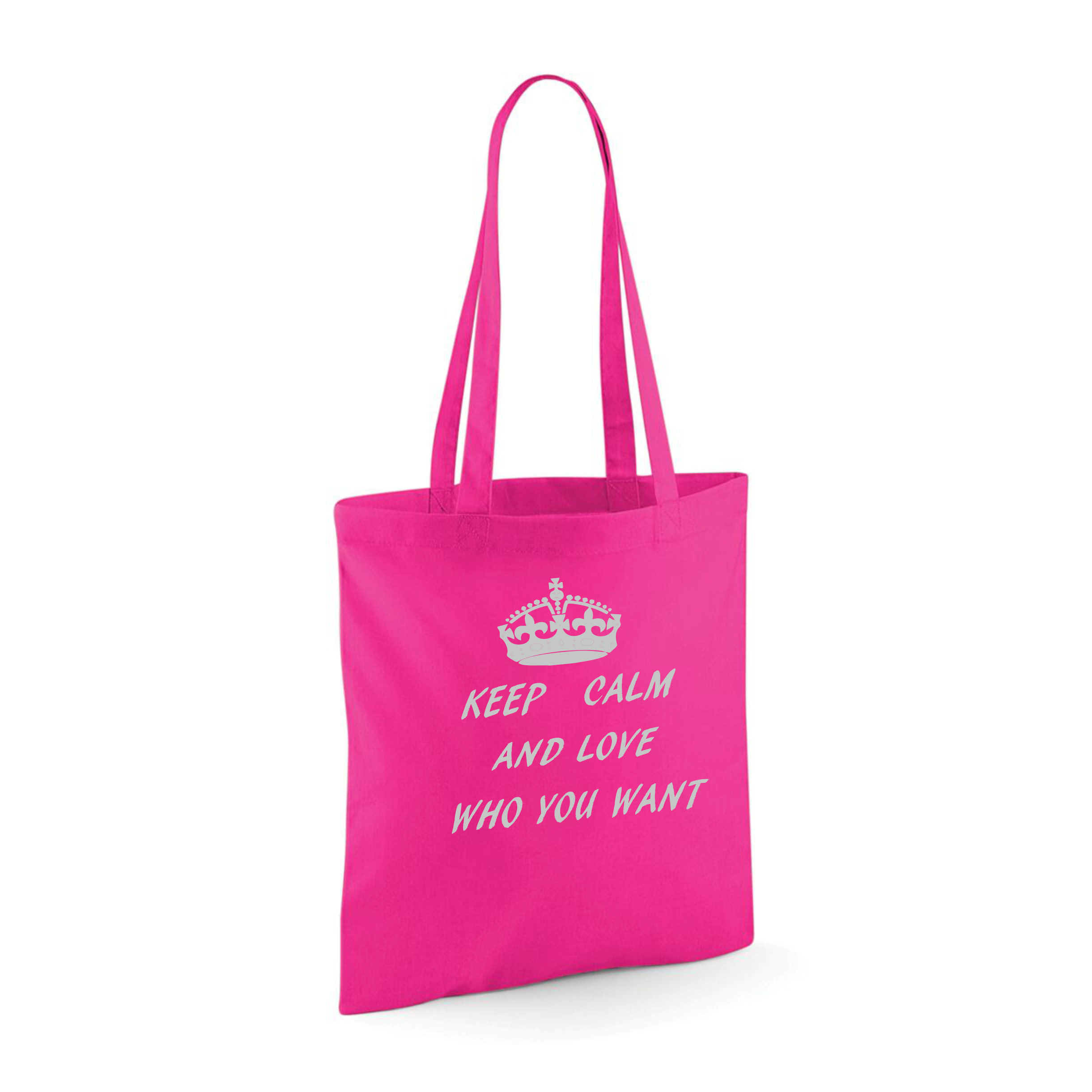 Tygkasse Keep Clam Love Who You Want - 2