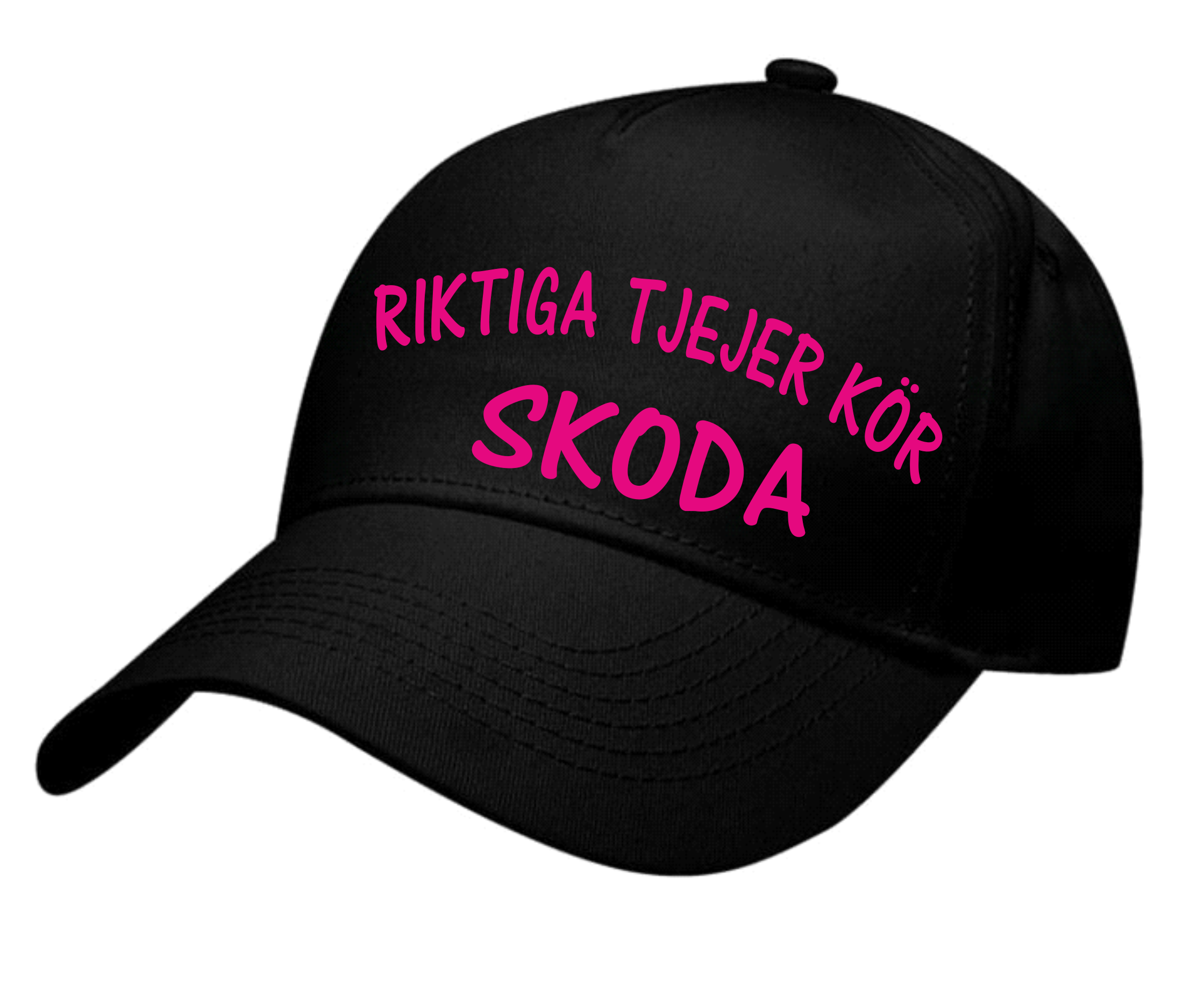 Keps svart Riktiga Tjejer  Kör Skoda - 2