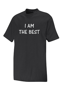 T-shirt   I am The Best 