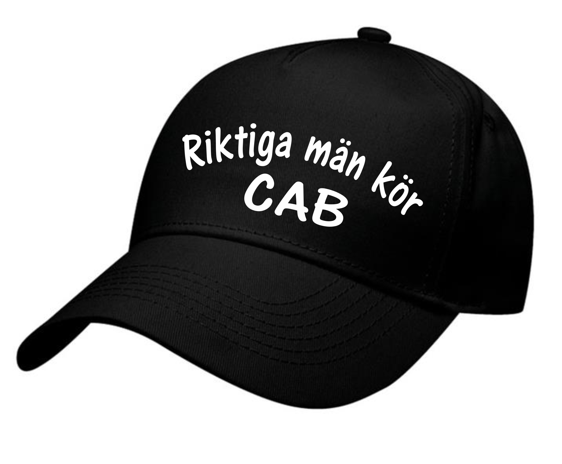 Keps svart Riktiga Män Kör CAB