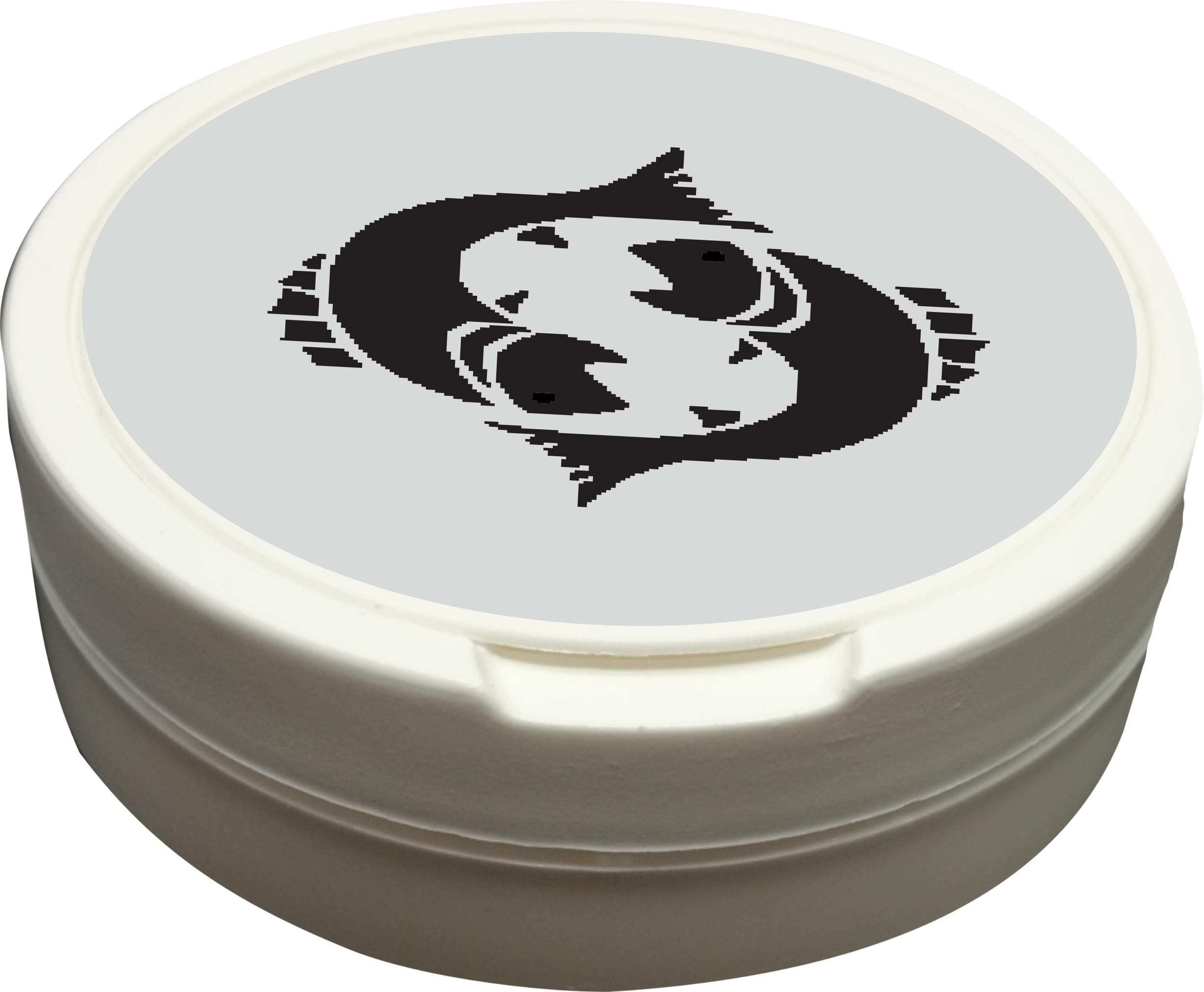 Snusdosa för portionssnus med dubbellock 3 i 1   Stjärntecken Fiskarna  - 2