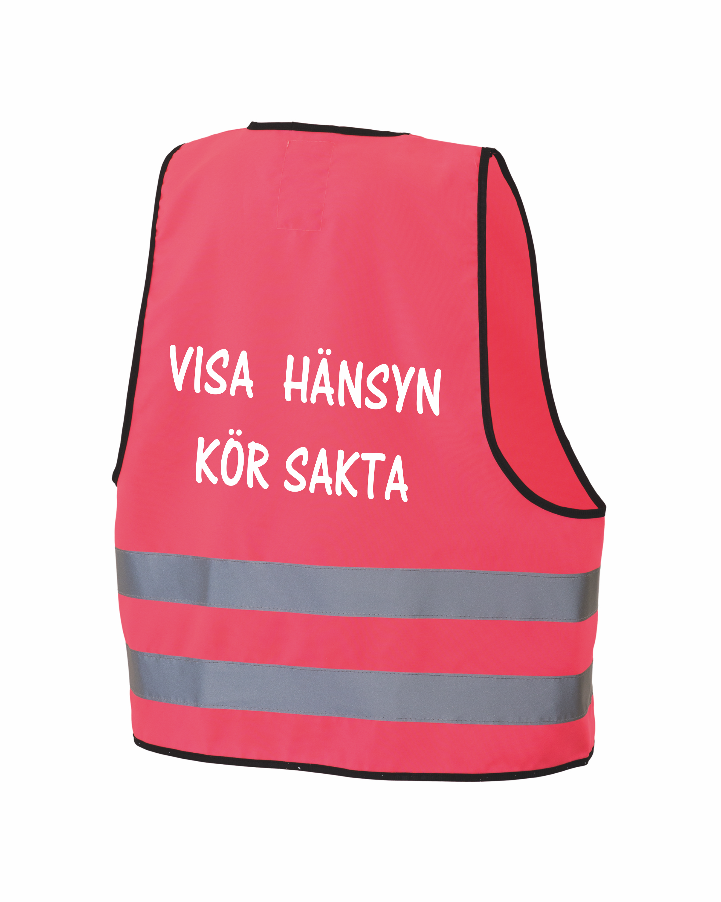 Reflexväst Kör Sakta Visa Hänsyn