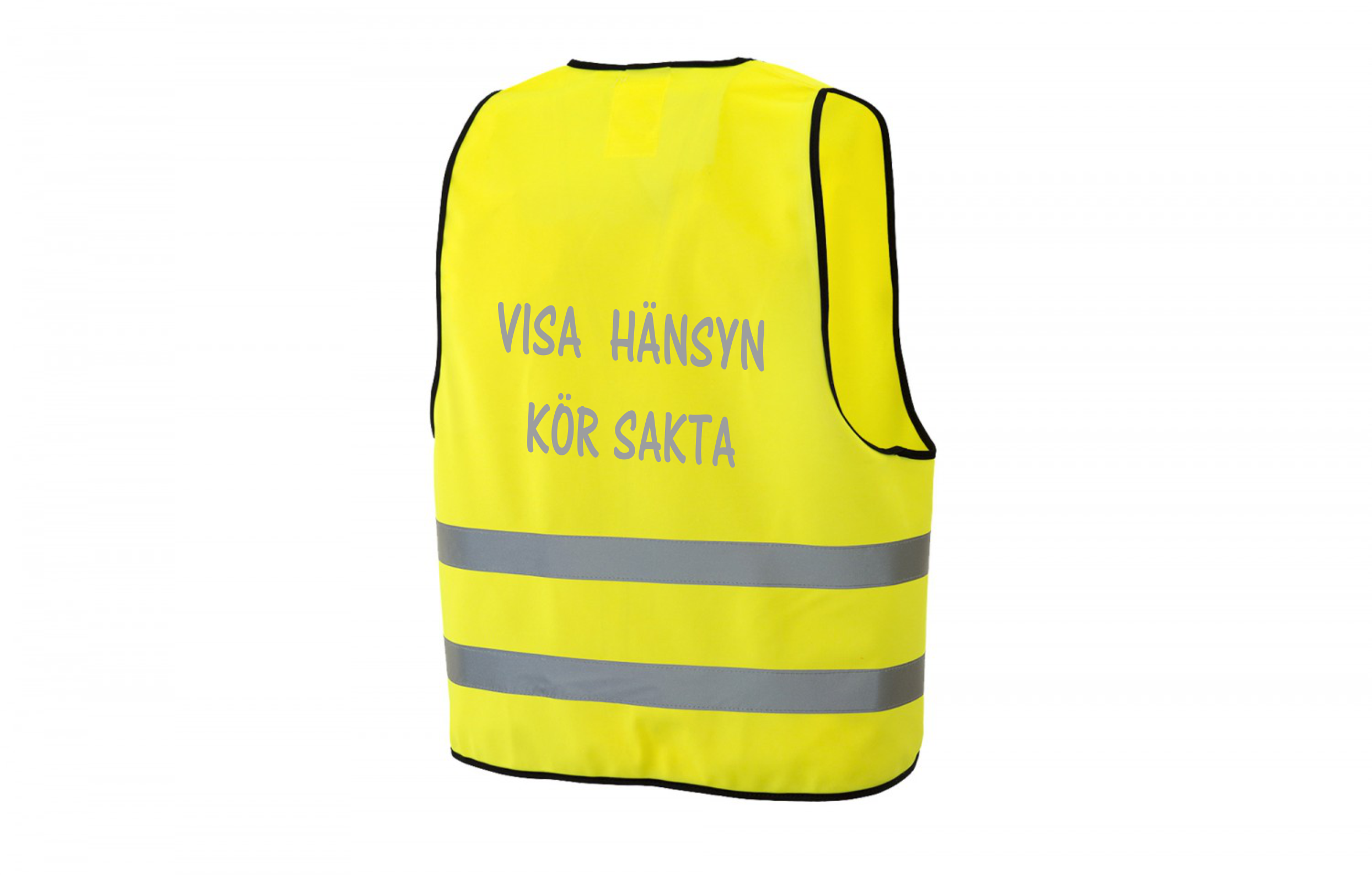 Reflexväst Kör Sakta Visa Hänsyn - 9