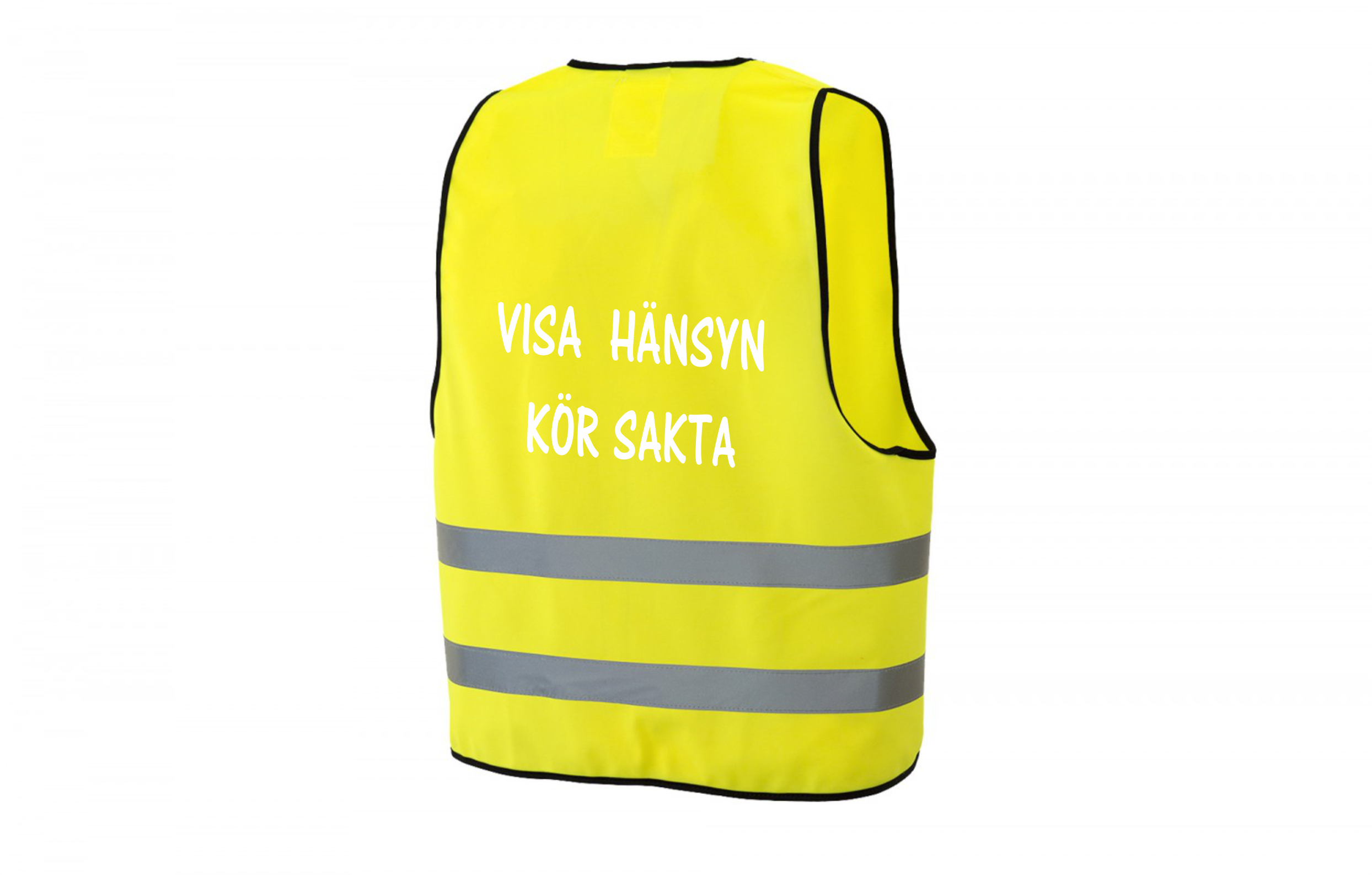Reflexväst Kör Sakta Visa Hänsyn - 7