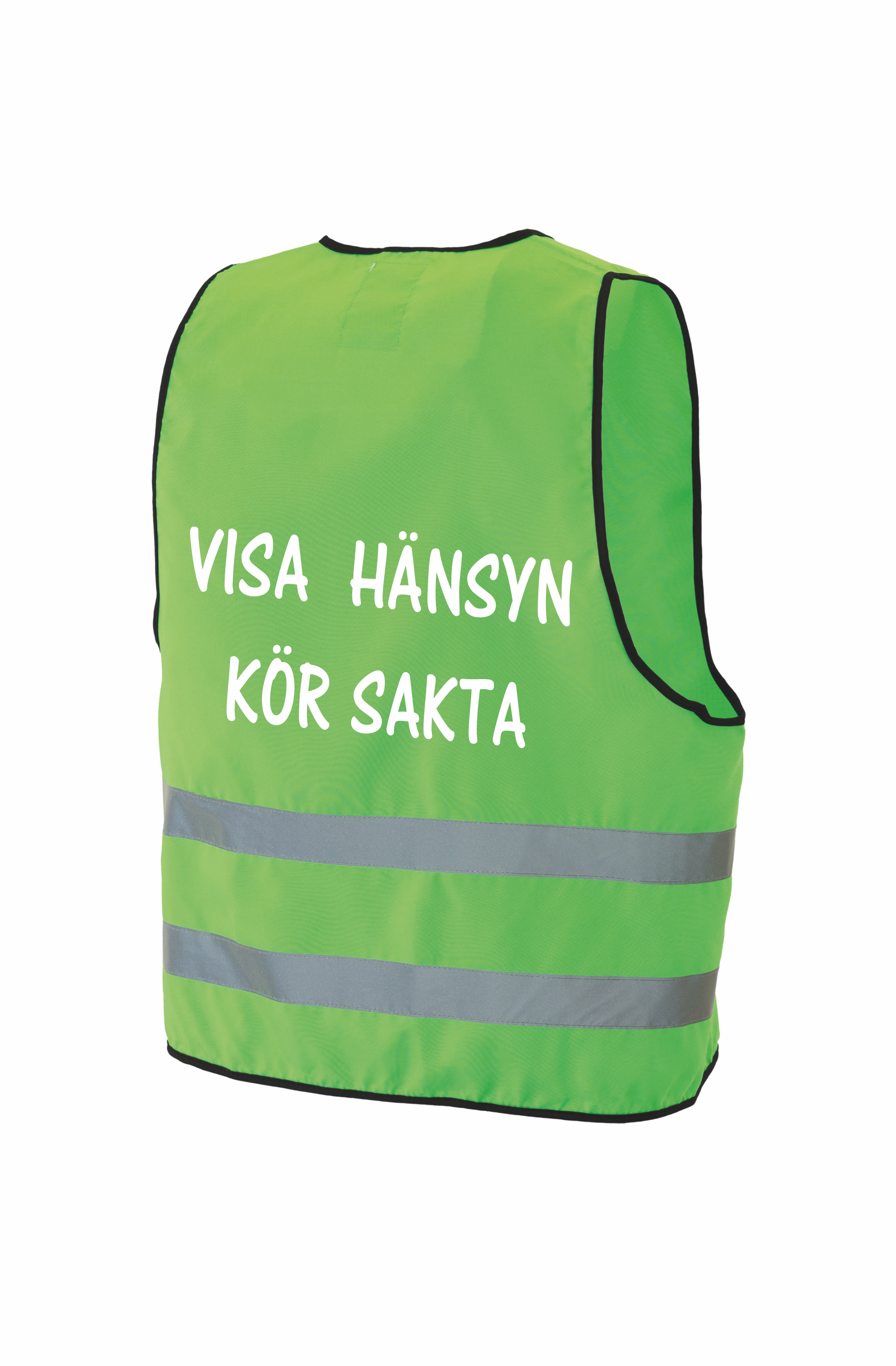 Reflexväst Kör Sakta Visa Hänsyn - 4