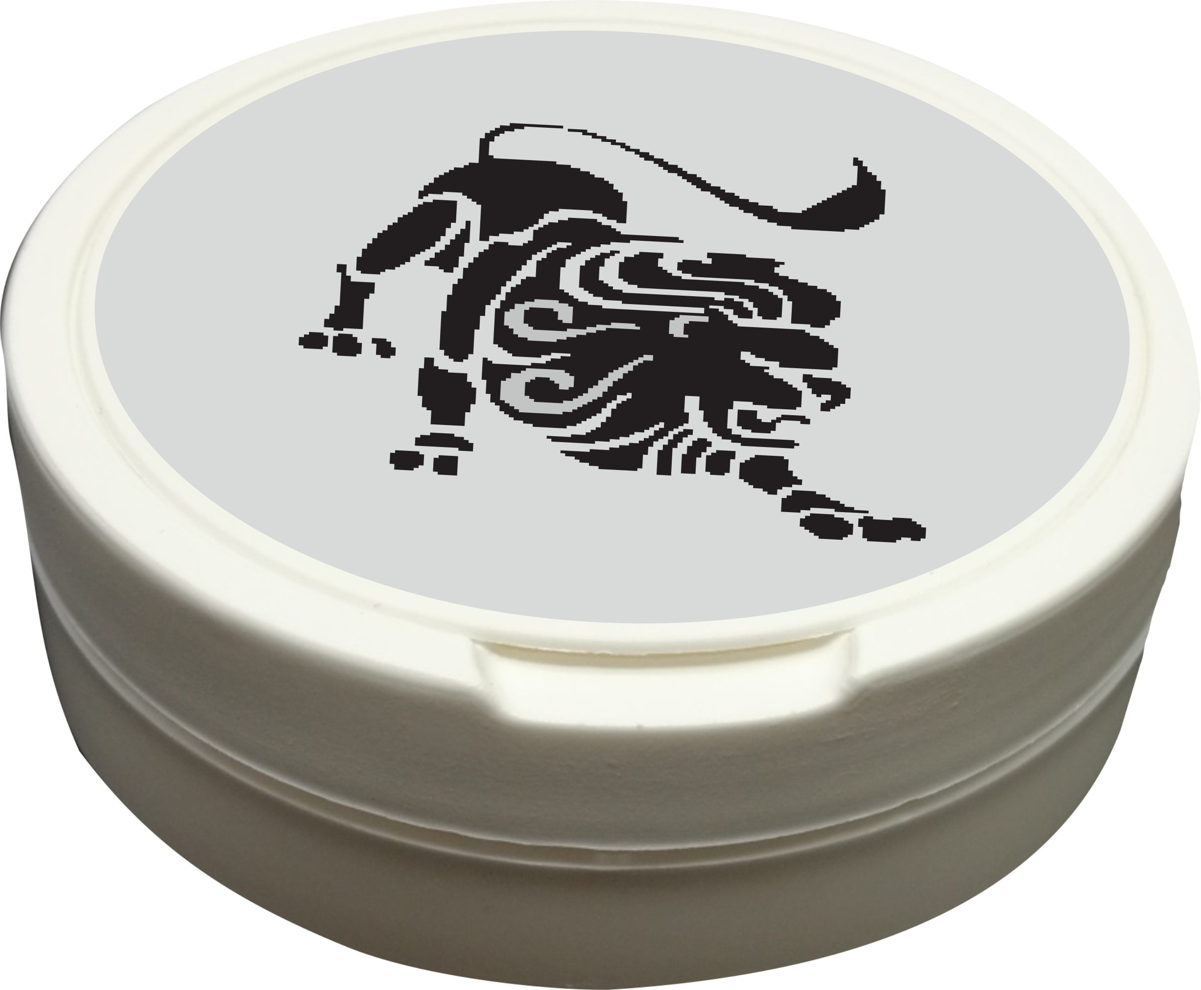 Snusdosa för portionssnus med dubbellock 3 i 1   Stjärntecken Lejonet - 2