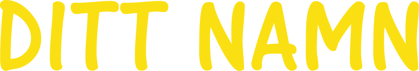 Namntryck 