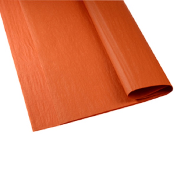 Silkespapper 10 ark 50 x 75 cm  Orange