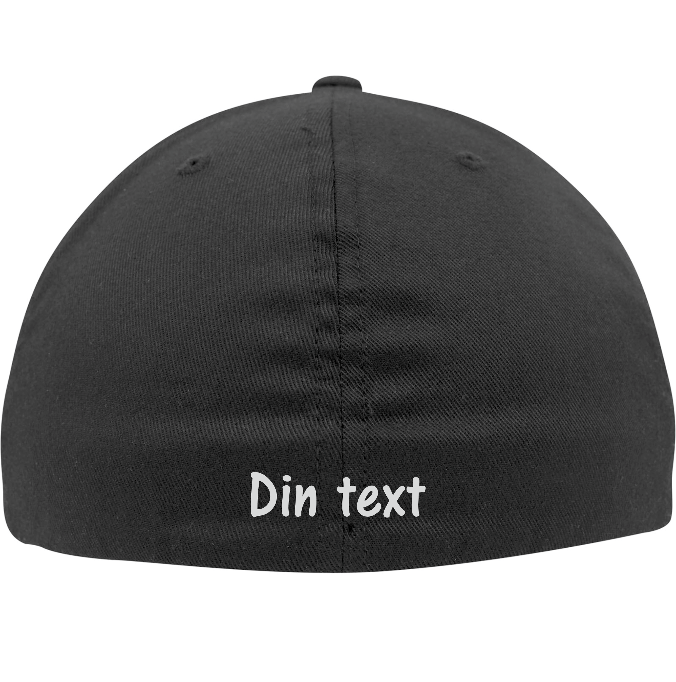 Keps  Flexfit Wooly Combed Cap med tryck  - 4