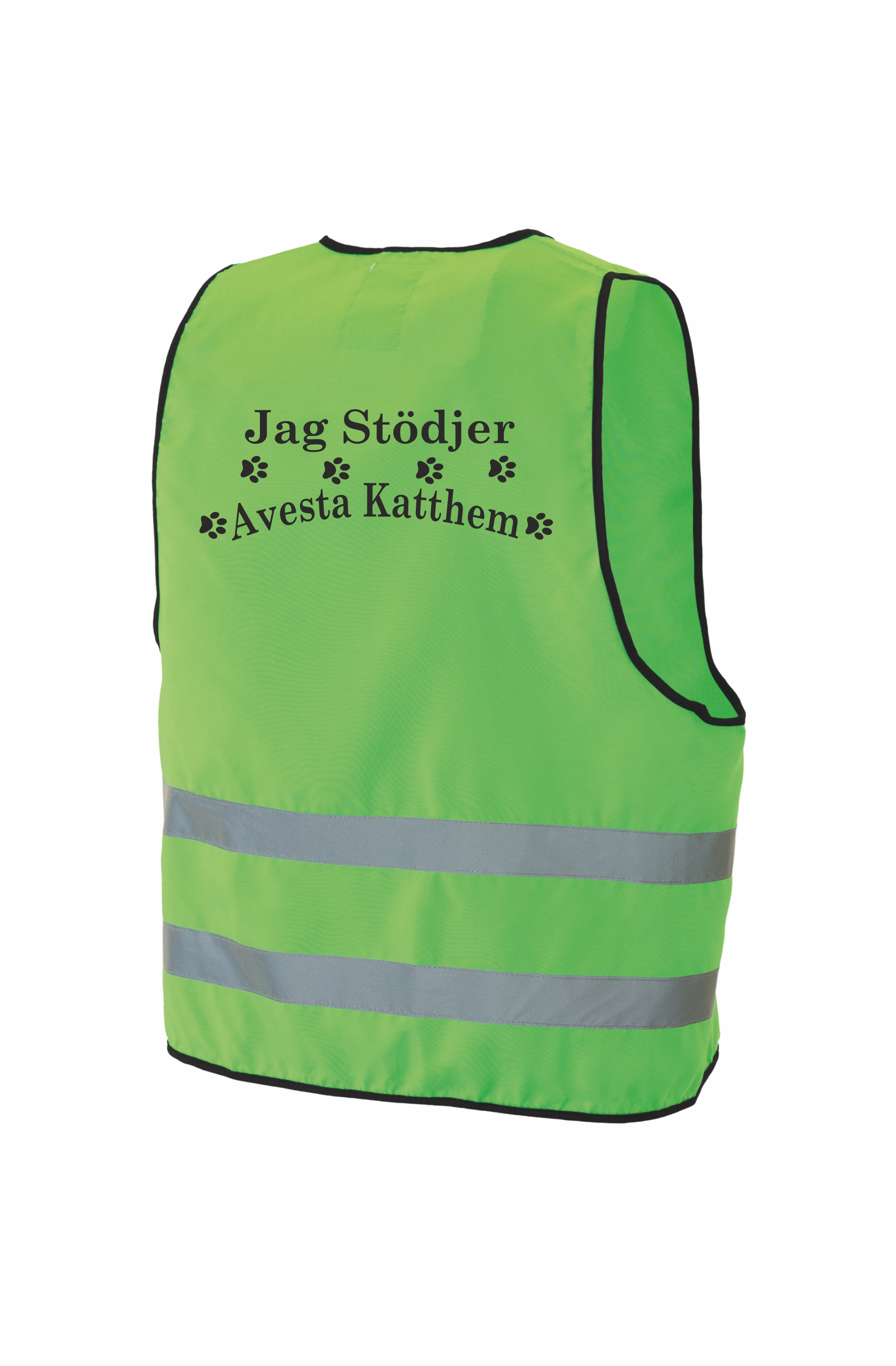 Reflexväst Jag Stödjer Avesta Katthem  - 2