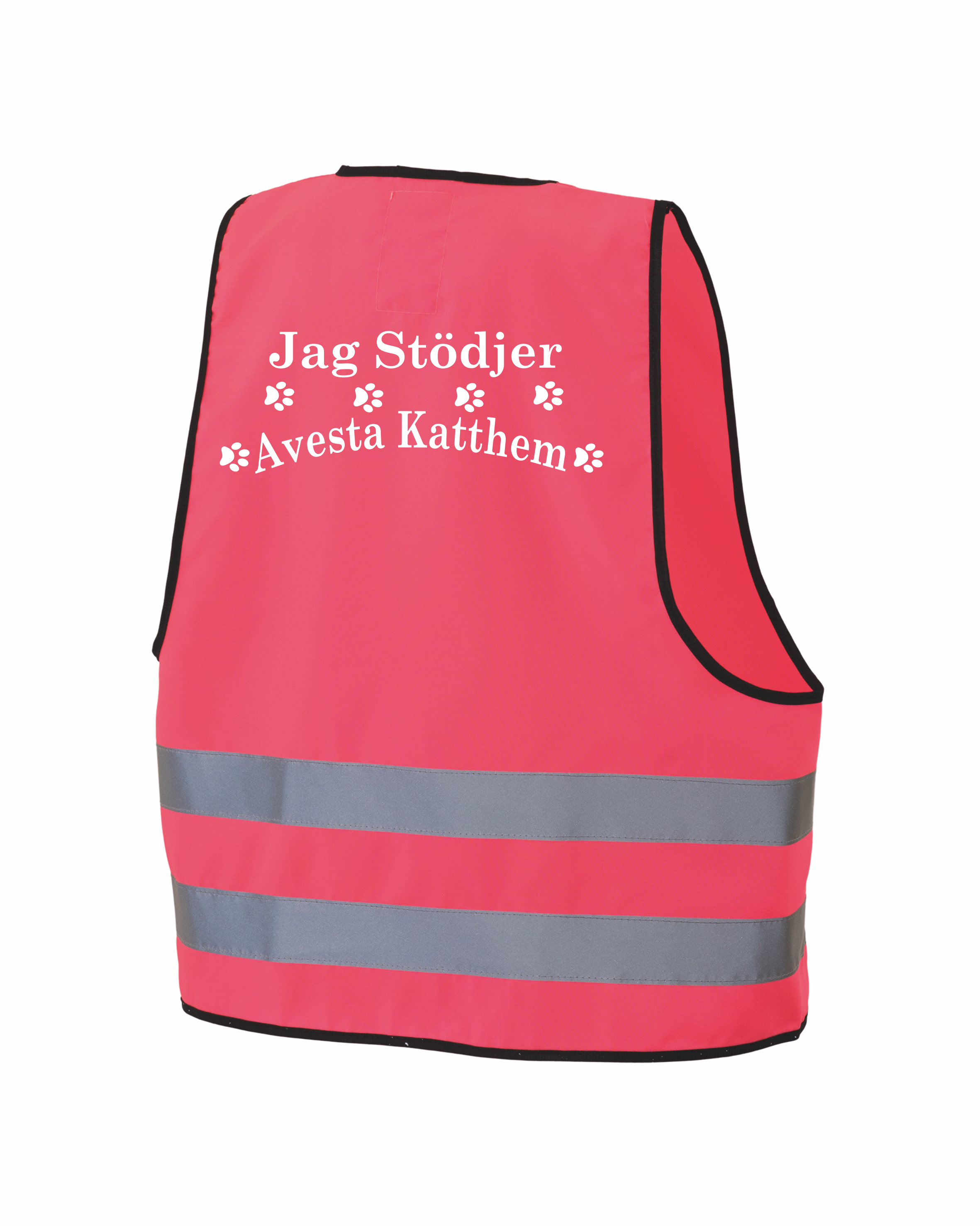 Reflexväst Jag Stödjer Avesta Katthem 