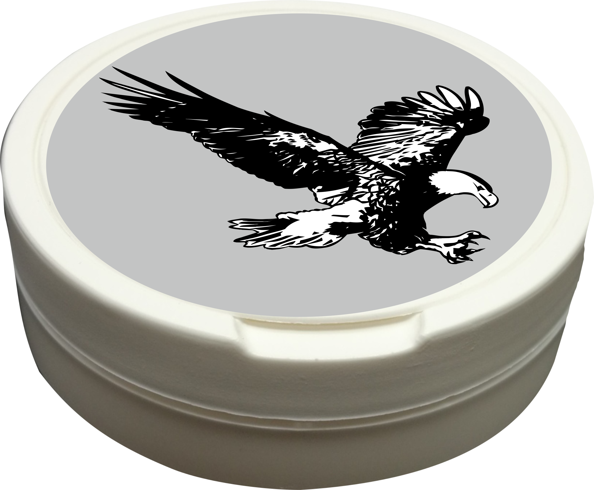 Snusdosa för portionssnus med dubbellock 3 i 1   Flygande Örn  - 2