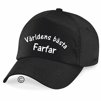 Keps  Världens Bästa Farfar