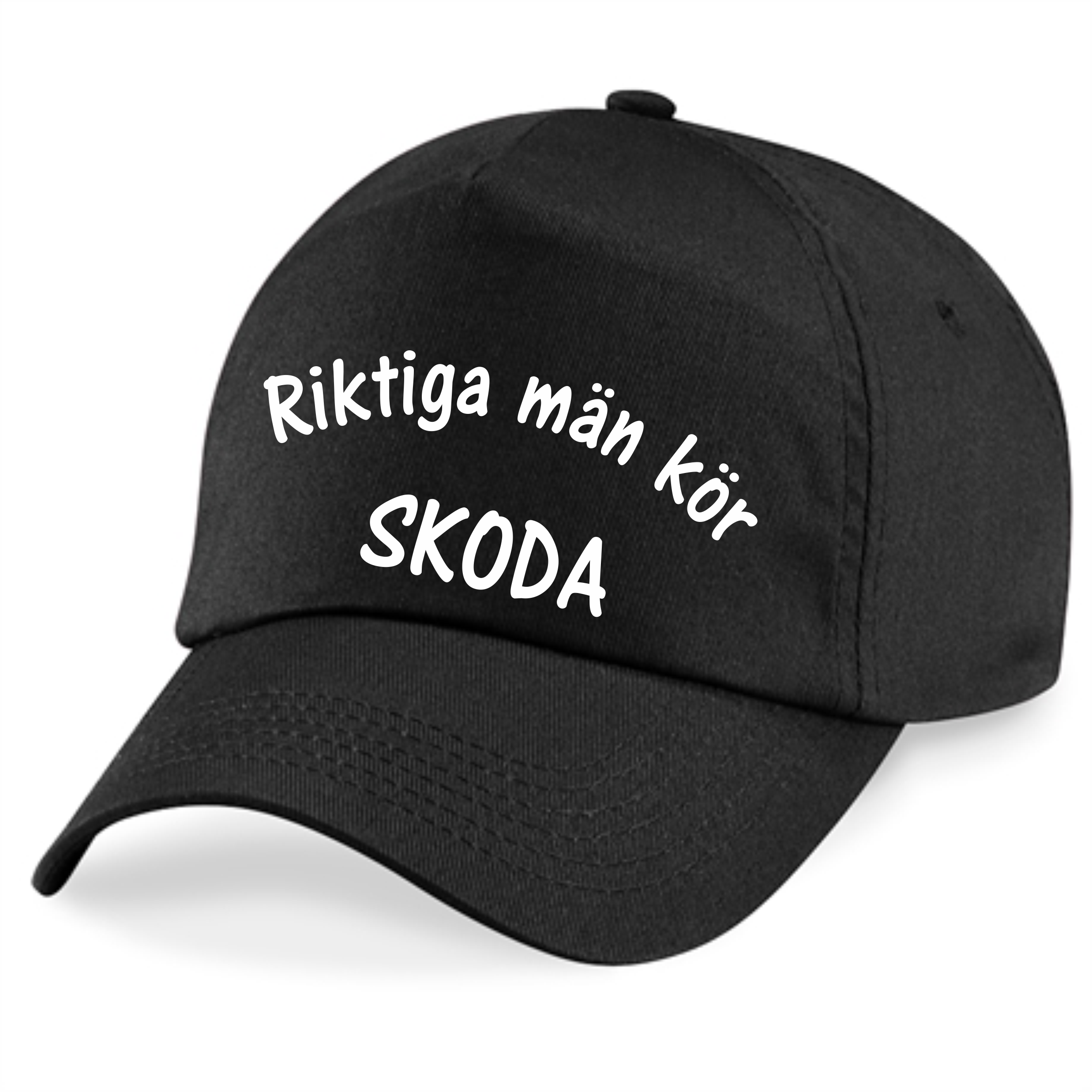 Keps svart Riktiga Män Kör Skoda