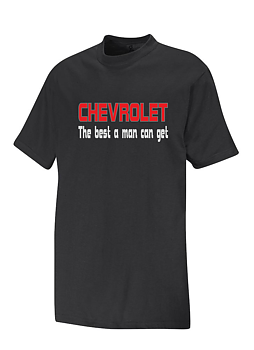 T-shirt Chevrolet The best a man can get