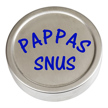 Snusdosa Rostfritt Stål  Pappas Snus