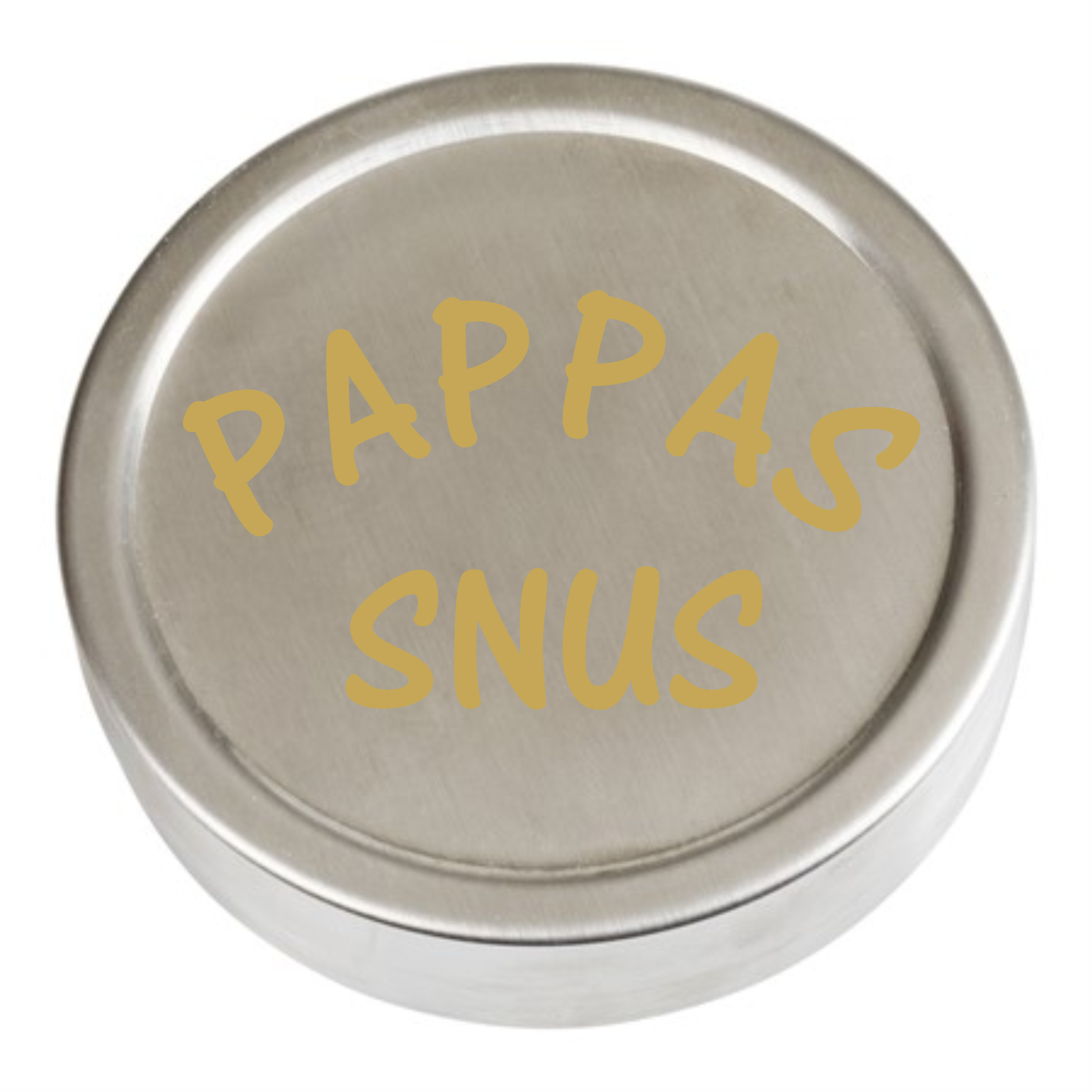 Snusdosa Rostfritt Stål  Pappas Snus - 2