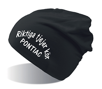 Mössa Tromb  Riktiga Tjejer Kör Pontiac