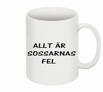 Mugg Allt Är Sossarnas Fel