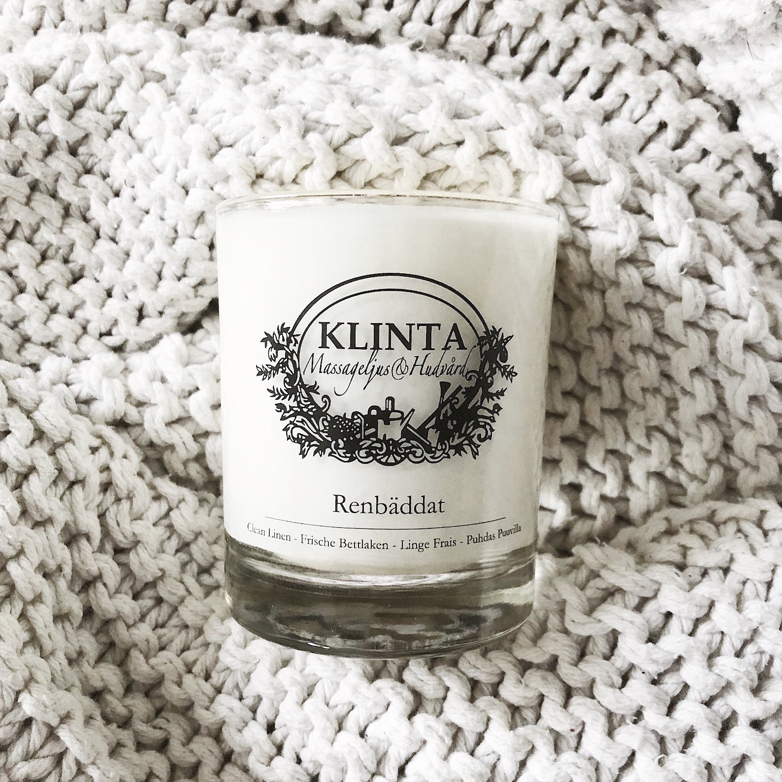 Massageljus Renbäddat  (Välj storlek)
