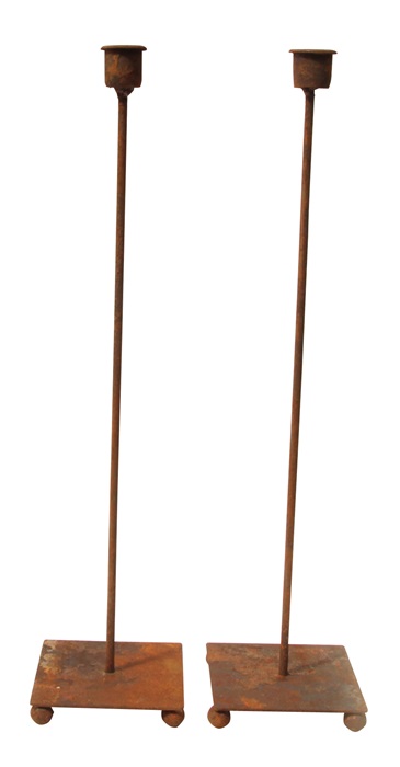Rostig Ljusstake 40 cm