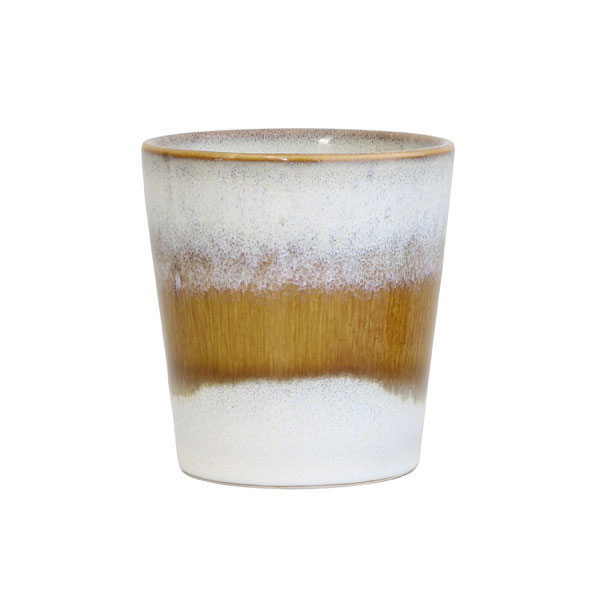 Mugg Keramik 70´s Senap