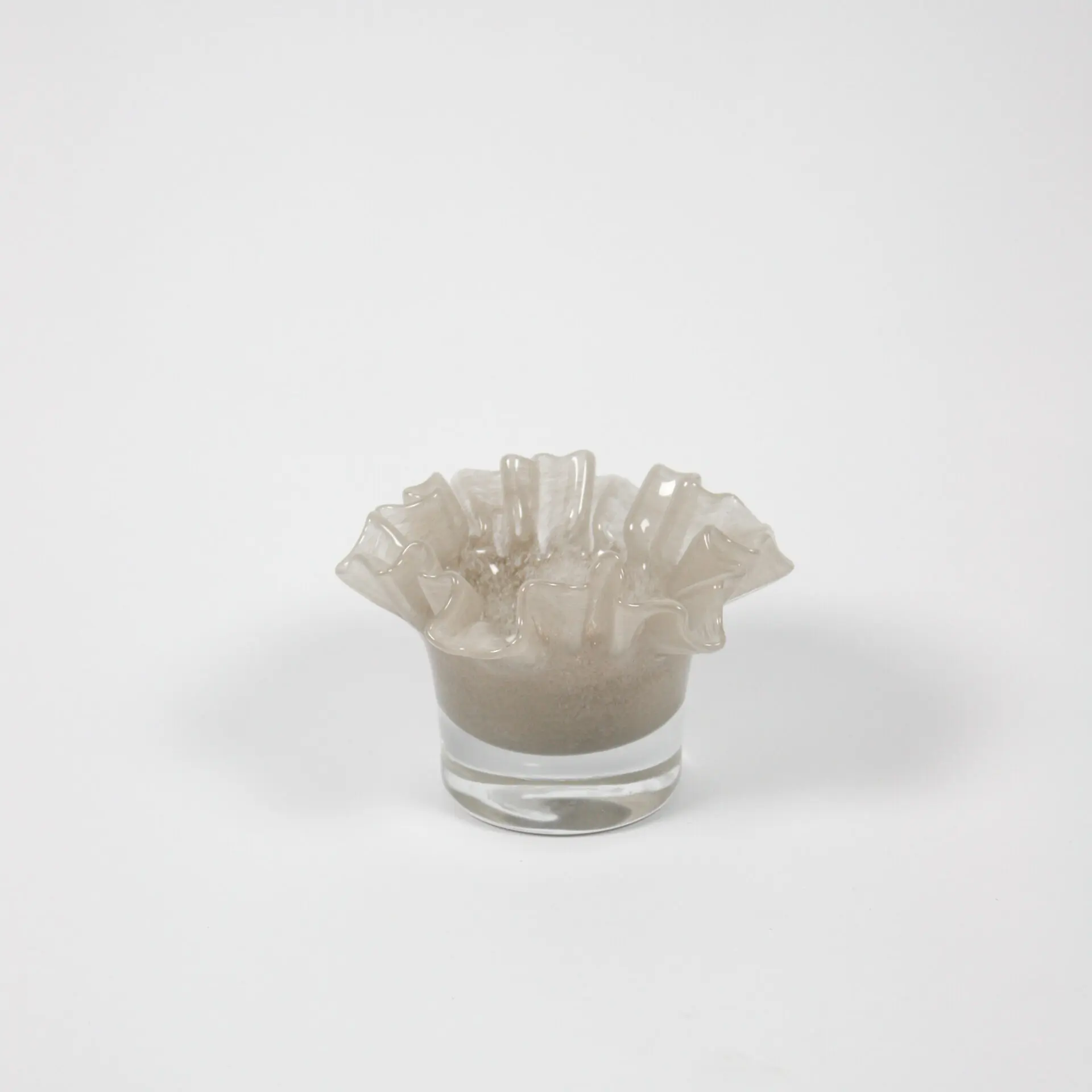LOA  Ljuslykta  Taupe 14 cm