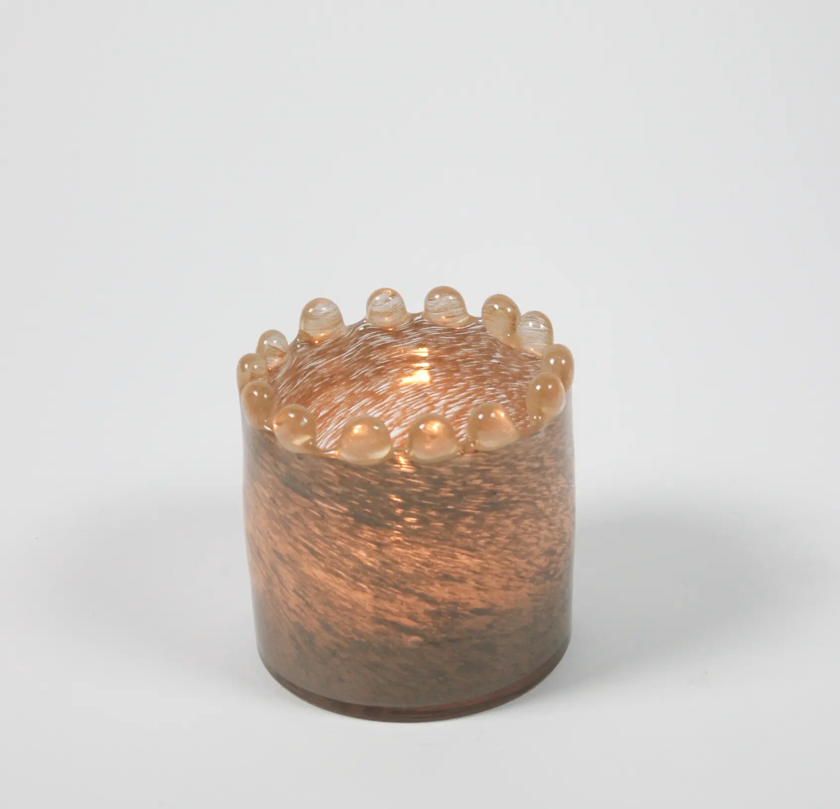 DIANA  Ljuslykta  Taupe 10 cm - 3