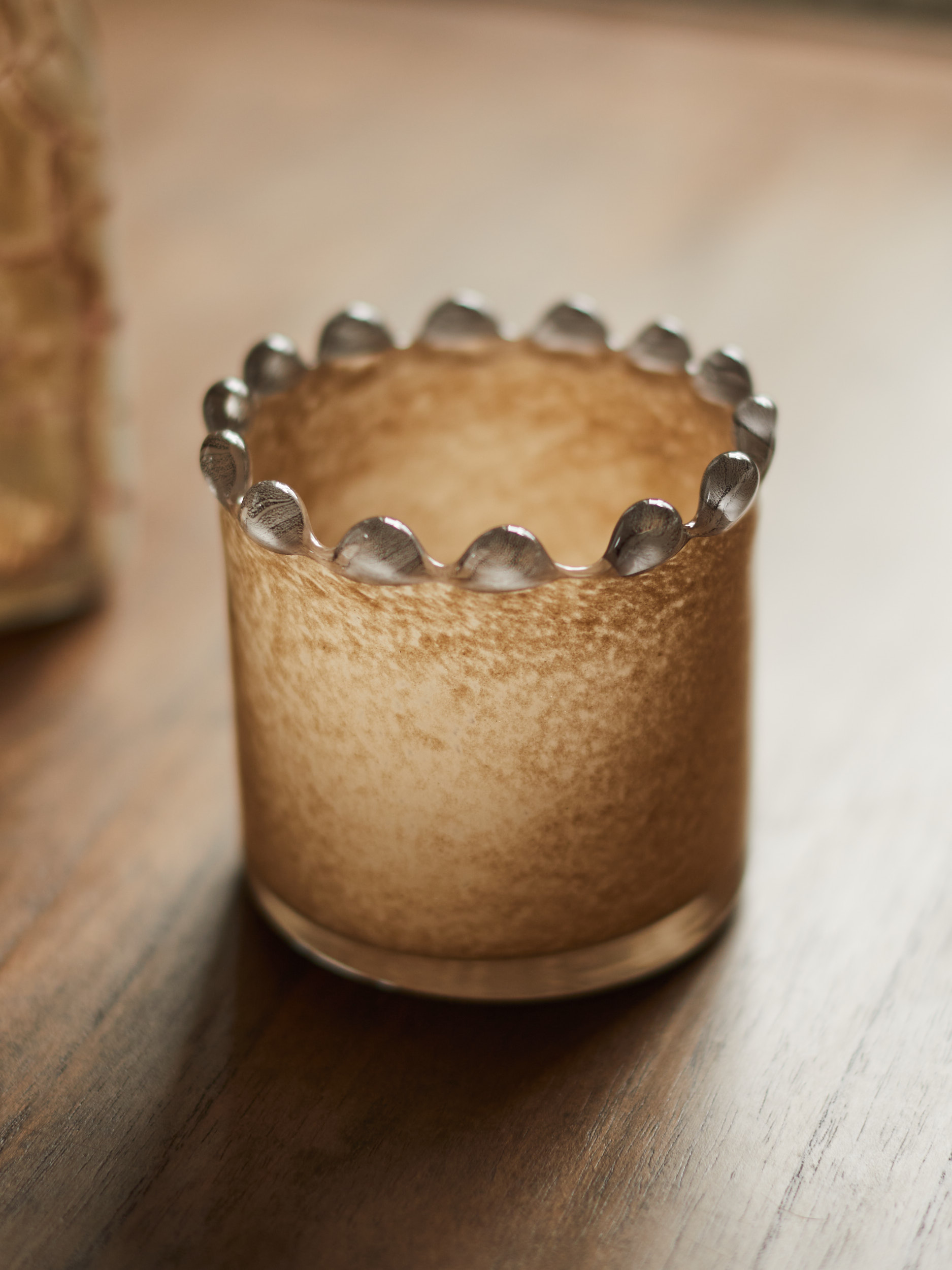 DIANA  Ljuslykta  Khaki 10 cm