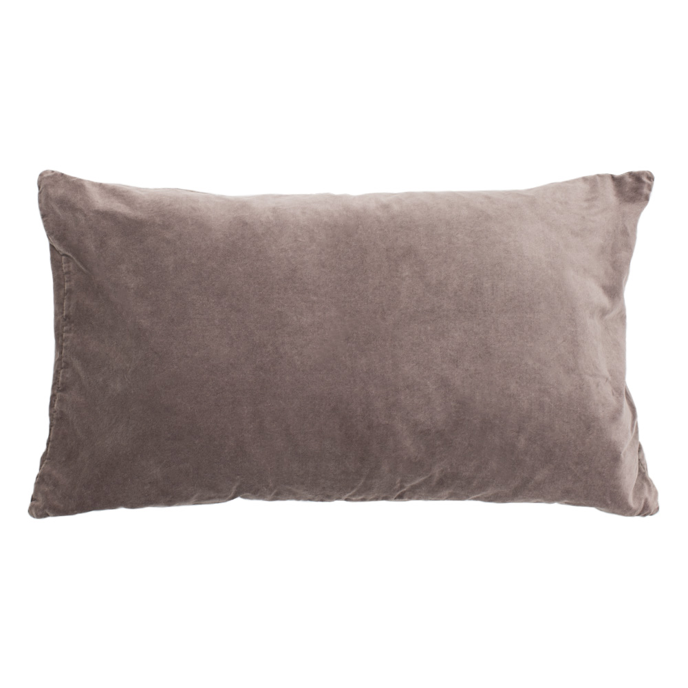 Kuddfodral i Sammet Brun 40 x 70 cm