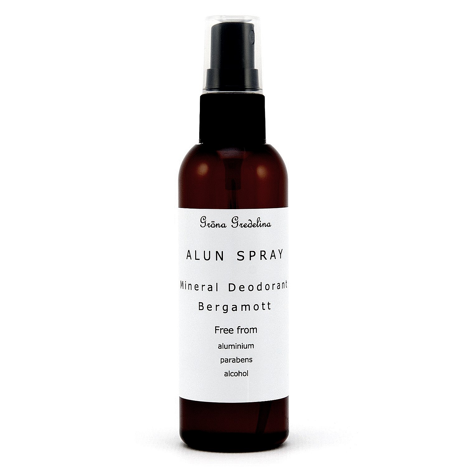 Gröna Gredelina Ekologisk Deospray Unisex Bergamott