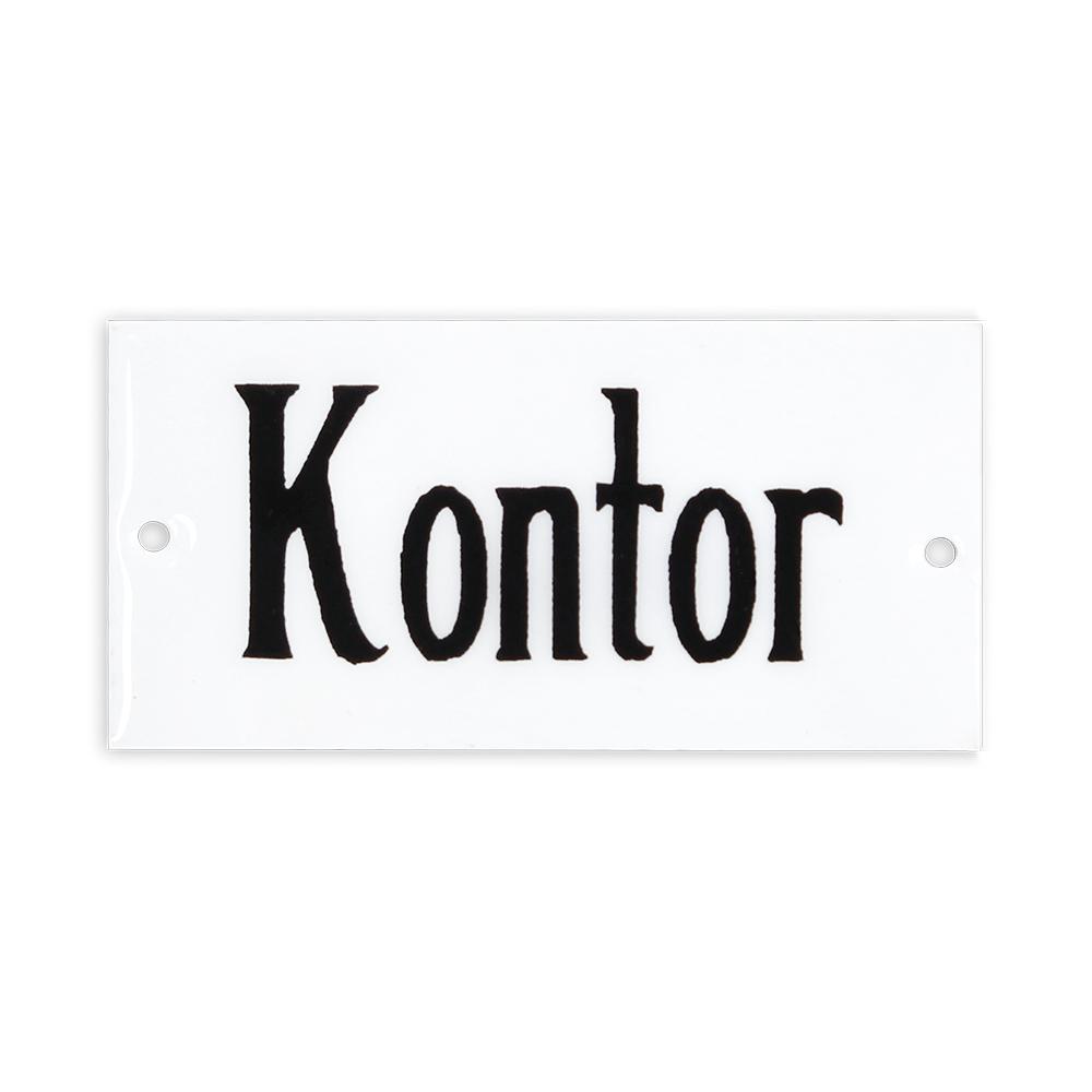 Skylt i Metall Kontor