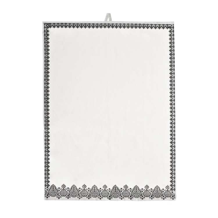 Kökshandduk orientalisk svart 2-pack