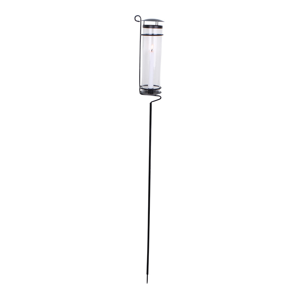 Ljusstake för Trädgård Svart - 3