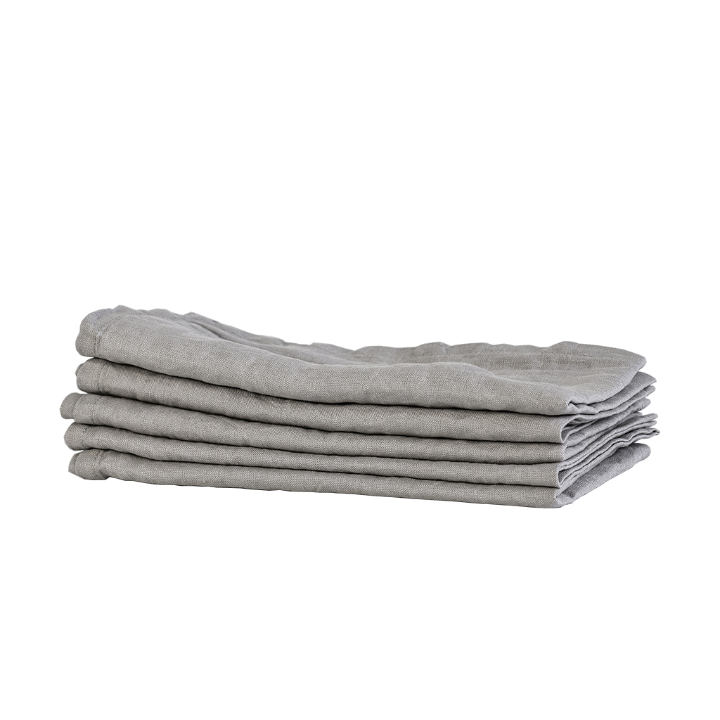 Tell Me More Kökshandduk Linne Lightgrey