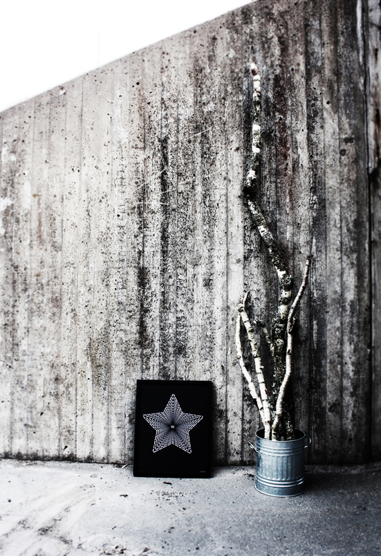 Grafiskt tryck "Lucky Star" - 2