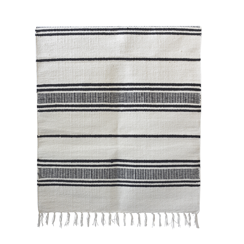 Tell Me More Stripe Bomullsmatta 80 x 150 cm
