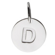 Bokstavsberlock silver stor A-Y