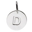 Bokstavsberlock silver stor A-Y