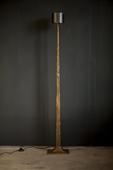 Lampfot golv matt guld