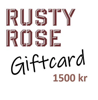 RUSTYROSE PRESENTKORT 1500